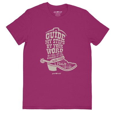 Grace & Truth Cowboy Boot T-Shirt, Small (General Merchandise)