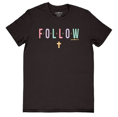 Grace & Truth Follow Jesus T-Shirt, XLarge (General Merchandise)