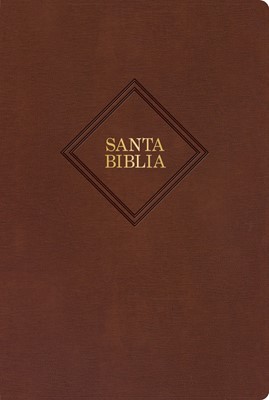 RVR 1960 Biblia Letra Gigante, Café, Piel Fabricada (Bonded Leather)