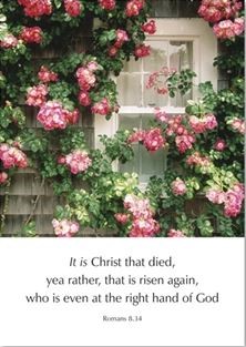 It is Christ That Died...That is Risen Again- Greeting Cards (Cards)