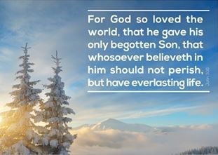 For God so Loved the World - John 3:16 Greetings Cards (Cards)