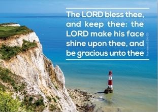 The LORD Bless Thee - Numbers 6:24-25 Greetings Cards (Cards)