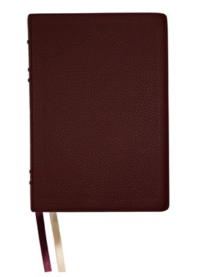 LSB Giant Print Reference Bible, Burgundy (Genuine Leather)