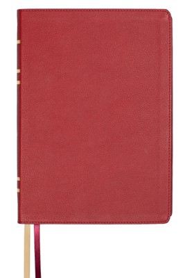 LSB Giant Print Reference Bible, Burgundy, Indexed (Imitation Leather)