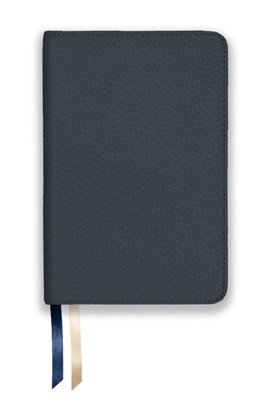 LSB Compact Bible, Blue Cowhide (Genuine Leather)