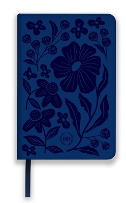 LSB Compact Bible, Blue Floral (Imitation Leather)