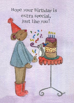 Birthday Card Extra Special Single Card (Cards)