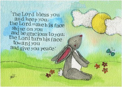 Encouragement Print The Lord Bless You Single Print (General Merchandise)