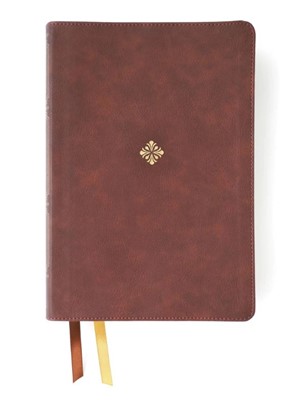 NKJV Thompson Chain-Reference Bible, Large Print, Brown (Imitation Leather)