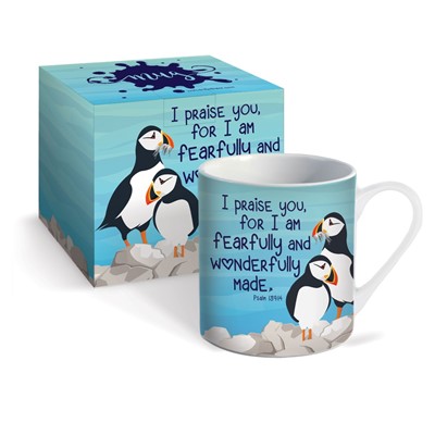 Fearfully And Wonderfully Made (Puffins) Mug & Gift Box (General Merchandise)