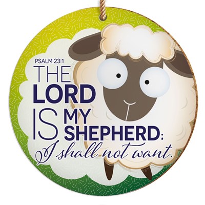 The Lord Is My Shepherd Ceramic Hanging Decoration (General Merchandise)