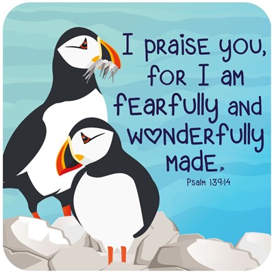 Fearfully And Wonderfully Made Coaster (General Merchandise)
