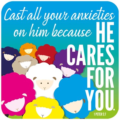 He Cares For You Coaster (General Merchandise)