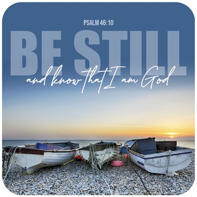 Be Still (Boats) Coaster (General Merchandise)