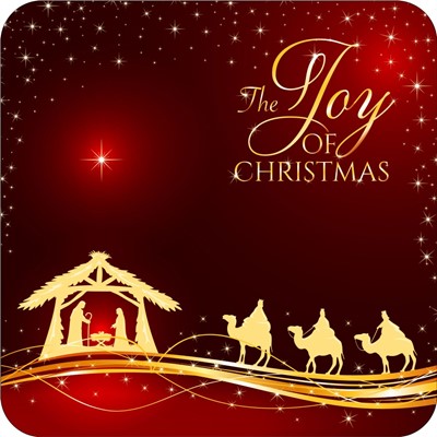 Christmas Joy Christmas Coaster (General Merchandise)