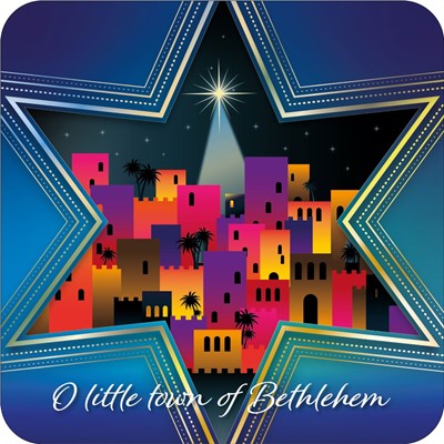 Star Of Bethlehem Christmas Coaster (General Merchandise)