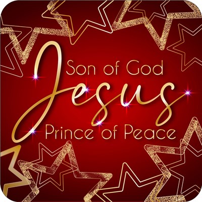 Jesus Christmas Coaster (General Merchandise)