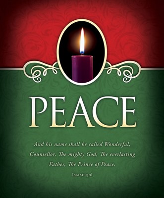 Peace Advent Bulletin Large (Pack of 100) (Bulletin)