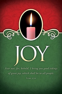 Joy Advent Bulletin (Pack of 100) (Bulletin)