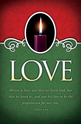 Love Advent Bulletin (Pack of 100) (Bulletin)