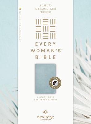 NLT Every Woman’s Bible, Filament Edition, Blue, Indexed (Imitation Leather)