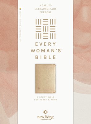 NLT Every Woman’s Bible, Filament Edition, Gold (Imitation Leather)
