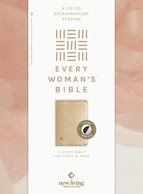 NLT Every Woman’s Bible, Filament Edition, Gold, Indexed (Imitation Leather)