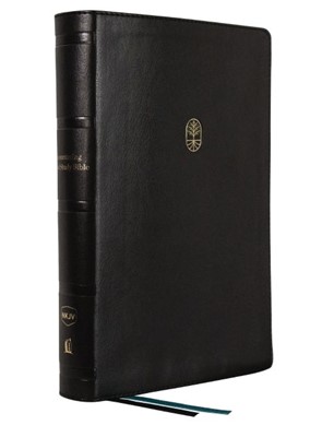 NKJV Encountering God Study Bible, Black, Indexed (Imitation Leather)