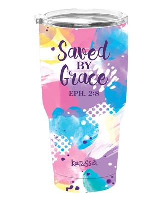 Saved by Grace Stainless Steel Tumbler (General Merchandise)
