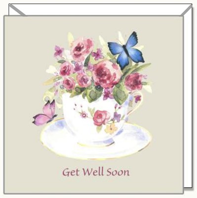 Get Well Soon Greetings Card (Cards)