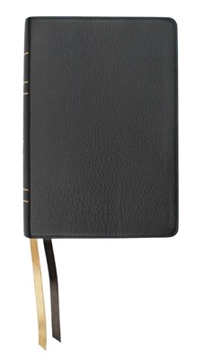 LSB Large Print Bible, Black, Indexed (Genuine Leather)