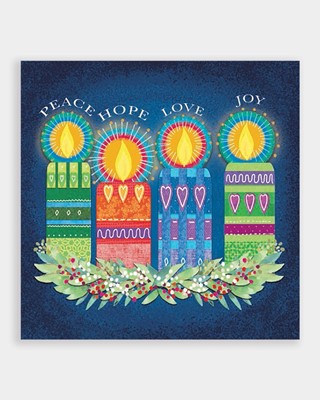 Candlelight Christmas Cards - Pack of 10 (Cards)