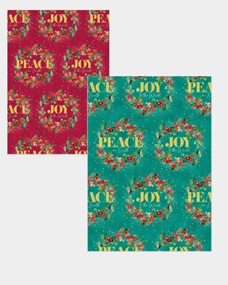 Peace & Joy Gift Wrap (General Merchandise)