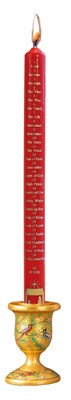 Red Advent Candle Names of Jesus (General Merchandise)