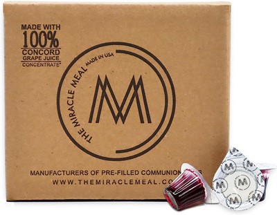 The Miracle Meal Pre-filled Communion Box of 100 (General Merchandise)