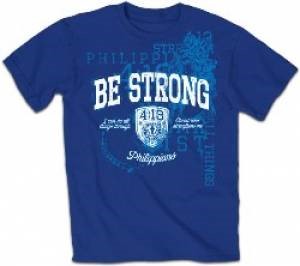 T-Shirt Be Strong Adult Large