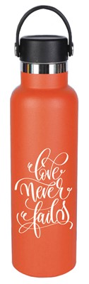 Love Never Fails Thermos Bottle (General Merchandise)