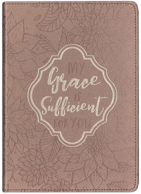 My Grace Is Sufficient Lux-Leather Journals (Imitation Leather)