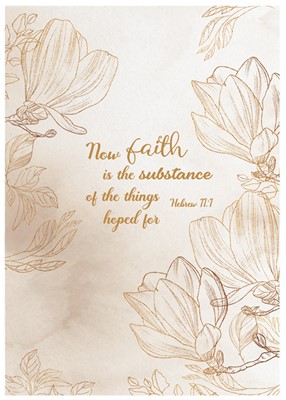 Faith Is The Substance Lux-Leather Journals (Imitation Leather)