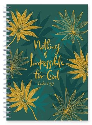 Nothing Is Impossible Wire O Hard Cover Journals (Hard Cover)