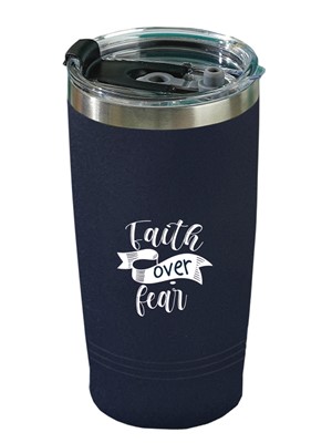Faith Over Fear Tumbler Mug (Other Merchandise)