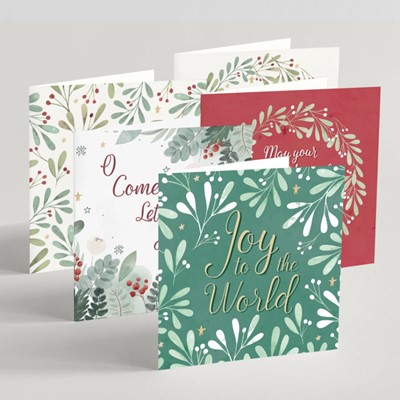 Joy To The World (2023) Christmas Cards - 10 Pack - Cello (Cards)