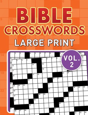 Bible Crosswords Large Print Vol. 2 (Paperback)