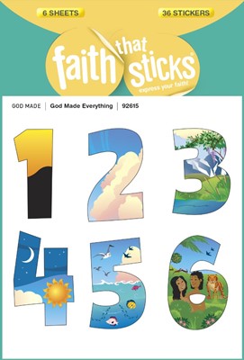 God Made Everything - Faith That Sticks Sticker (Stickers)
