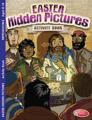 Easter Hidden Pictures Activity Book (Paperback)