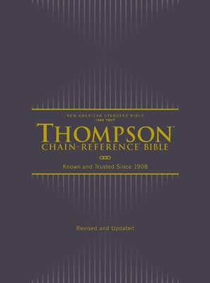 NASB, Thompson Chain-Reference Bible, Hardcover, 1995 Text (Hard Cover)