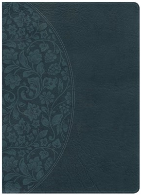NKJV Holman Study Bible, Large Print, Dark Teal (Imitation Leather)