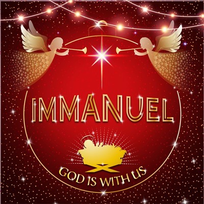 God With Us Christmas Cards (Pack Of 10) (Cards)