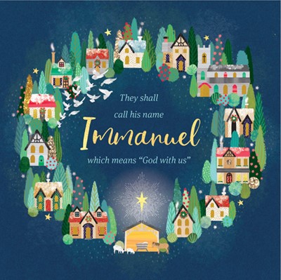 Compassion Charity Christmas Cards: Immanuel/Town (10pk) (Cards)