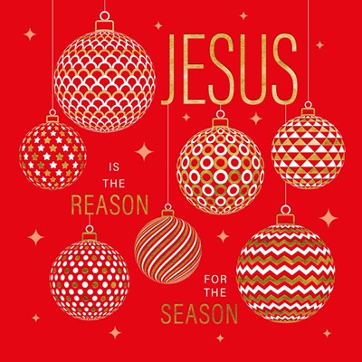 Compassion Charity Christmas Cards: Jesus/Reason (10pk) (Cards)